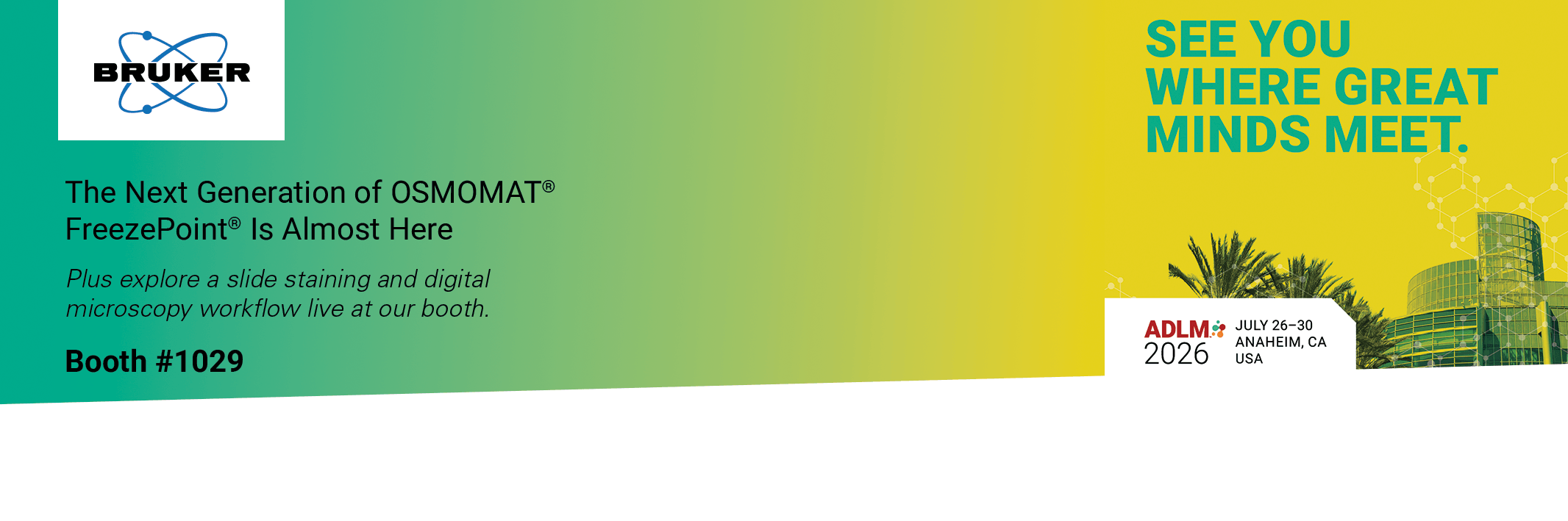 ADLM Promotion Tools Available – Promote the New Osmomat FreezePoint!