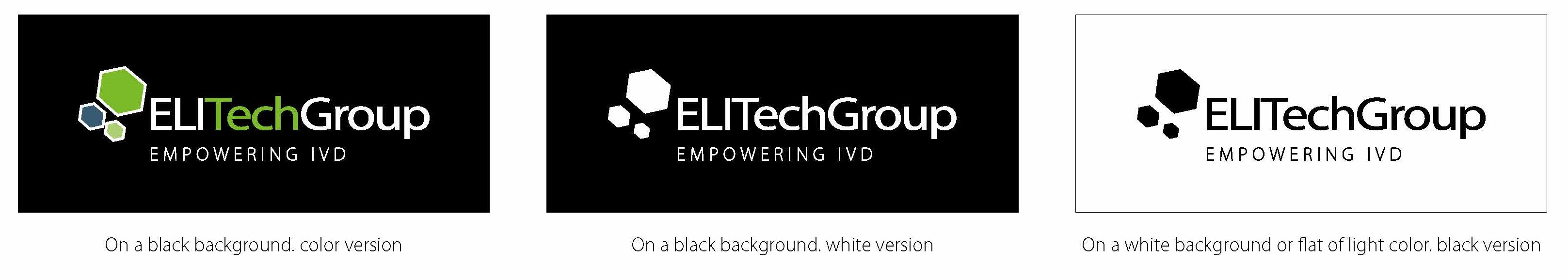 ELITechGroup Logos, BW