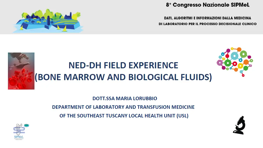 NED-DH Field Experience (Bone Marrow and Biological Fluids)