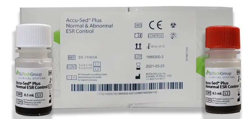Accu-Sed&reg; Plus ESR Controls