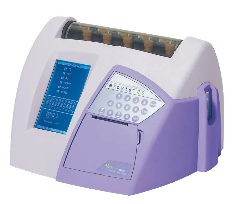 Excyte&reg; 20 Automated ESR Analyzer