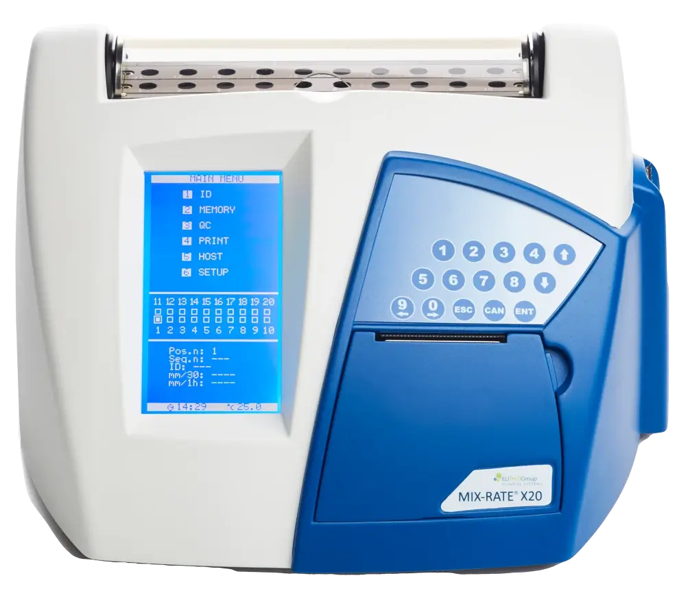 Mix-Rate&reg; X20 Automated ESR Analyzer